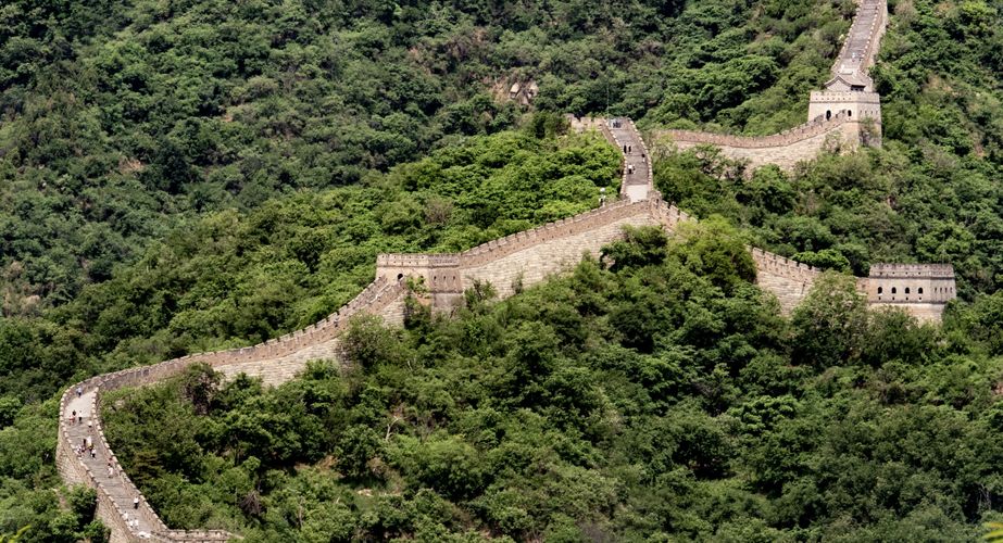 Chinese Muur bij Jinshanling Chinese Muur bij Jinshanling